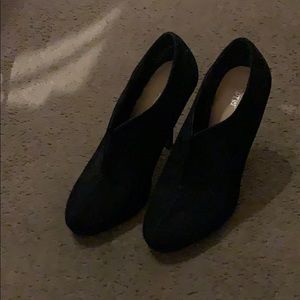 Black High Heel Booties